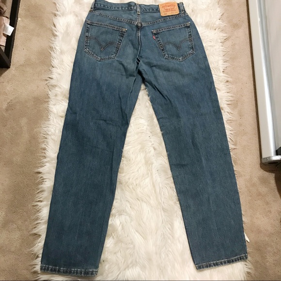 Levi’s 550 Relaxed Fit Jeans Vintage Medium Wash - Picture 5 of 8